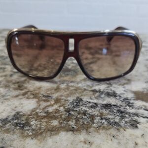 Vintage Dragon GG Glasses In Coffee